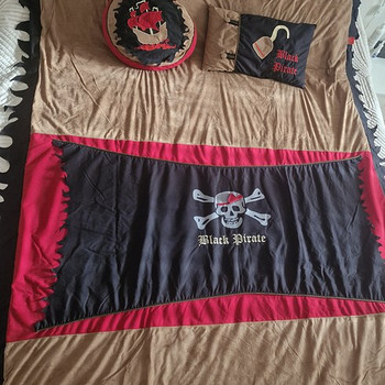 Voodikate Black Pirate