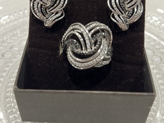 Серебряные серьги