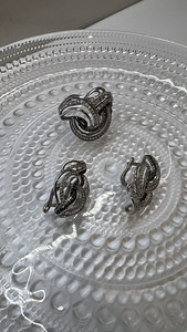 Серебряные серьги (3 фото из 3)