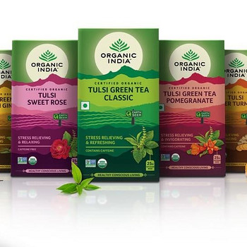 Organic India Tulsi Tea - Orgaaniline Tee Immuunsuse Tugevda