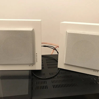 2 x Valged DLS Flatbox Slim Mini kõlarid