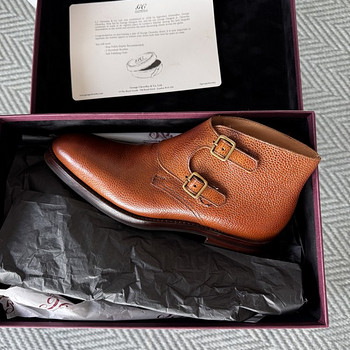 George Cleverley leather boots
