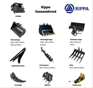Rippa R10 Eco Миниэкскаватор (7 фото из 7)
