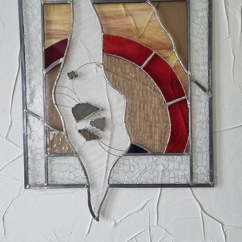 Vitraaz 41 × 58cm.