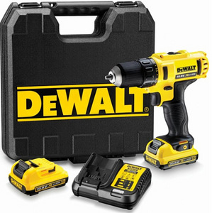 Аккумуляторная дрель DeWalt DCD710 + чемодан (1 фото из 5)