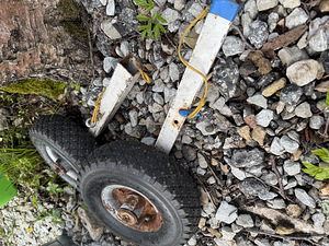 Kummipaadi transportimiseks mõeldud rattad(Ahtrirattad) (2 foto / 3)