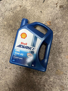 Shell Advance 10W-40 AX7 масло, 4L (1 фото из 1)