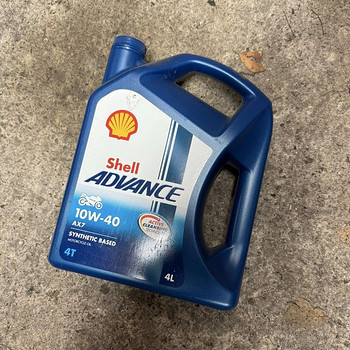 Shell Advance 10W-40 AX7 масло, 4L