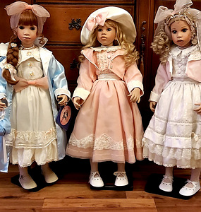 Коллекционна фарфоровая кукла Rubi doll collection (1 фото из 4)