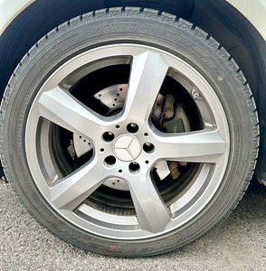 Mercedes R18 veljed koos rehvide ja anduritega (Original) (4 foto / 10)