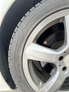 Mercedes R18 veljed koos rehvide ja anduritega (Original) (5 foto / 10)