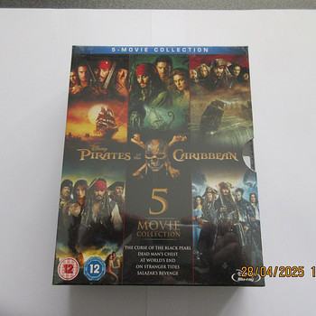PIRATES OF THE CARIBBEAN 5-movie collection [ 5 x Blu-ray ]