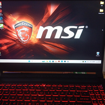 Msi gf66 katana 11ue 15.6 fhd 144hz ips RAM16gb RTX 3060