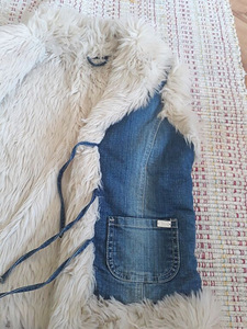 Жилет J. Jeans с подкладкой из овчины для 7-8 лет (2 фото из 2)