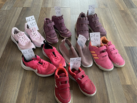 Обувь размер 31-36 ( 7 пар) Nike, Viking, Adidas