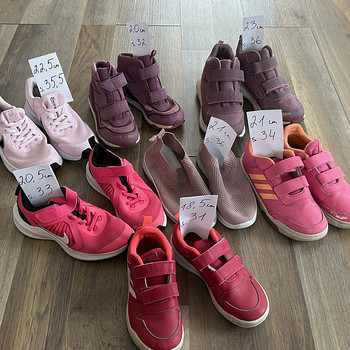 Обувь размер 31-36 ( 7 пар) Nike, Viking, Adidas