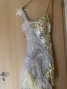 Kohandatud, imeline kleit Ladina tantsuvõistlusteks. (3 foto / 5)
