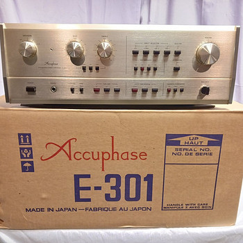 Accuphase C-200/ P-300/ Accuphace E- 301 усилитель