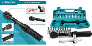 Torque Wrench 14 Inch, 1-6 Nm, Bicycle & Motorcycle (1 foto / 5)