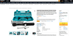 Torque Wrench 14 Inch, 1-6 Nm, Bicycle & Motorcycle (4 foto / 5)