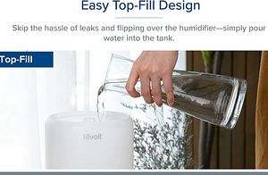 Smart,WiFi, увлажнитель воздуха LEVOIT (4 фото из 10)