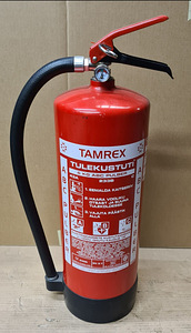 Огнетушитель TAMREX 6 кг НЕИСПОЛЬЗОВАННЫЙ (1 фото из 3)
