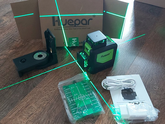 LASERNIVELLIIR HUEPAR 903CG 3x360 Osram