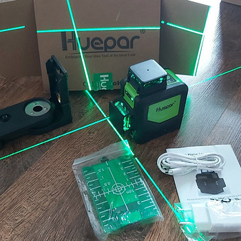LASERNIVELLIIR HUEPAR 903CG 3x360 Osram