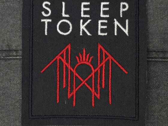 Нашивка с вышитым логотипом метал-группы Sleep token