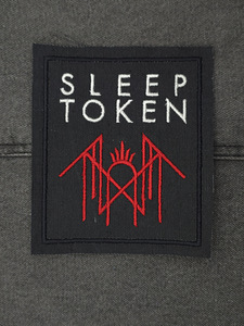 Sleep token metall band logo embroidered patch (1 foto / 3)