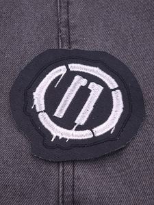 Pornofilmi band circle logo embroidered patch (1 foto / 3)