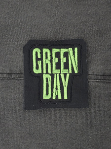 Вышитая нашивка с логотипом группы Green Day (1 фото из 3)