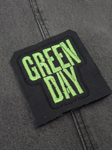 Вышитая нашивка с логотипом группы Green Day (3 фото из 3)