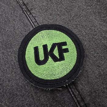 UKF drum and bass embroidered patch