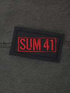 Вышитая нашивка Sum 41 (1 фото из 3)