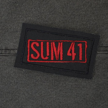Sum 41 embroidered patch