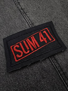 Вышитая нашивка Sum 41 (3 фото из 3)