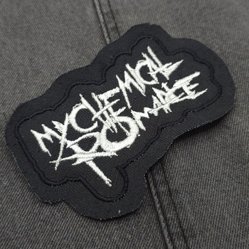 My Chemical Romance band logo embroidered patch