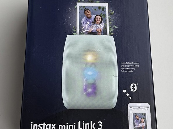 Fujifilm Instax Mini Link 3 , Sage Green / Rose Pink