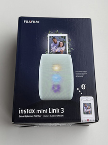 Fujifilm Instax Mini Link 3 , Sage Green / Rose Pink (1 фото из 8)