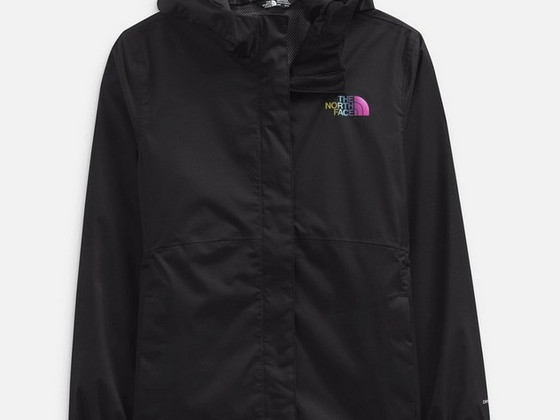 THE NORTH FACE Девочки' Antora Водонепроницаемая дождевик, TNF Черный