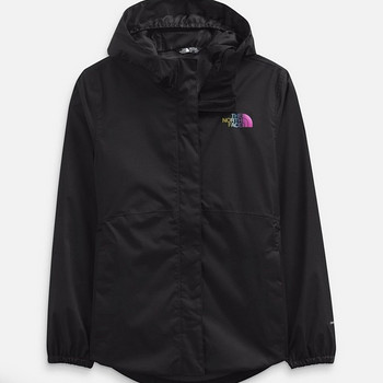 THE NORTH FACE Девочки' Antora Водонепроницаемая дождевик, TNF Черный