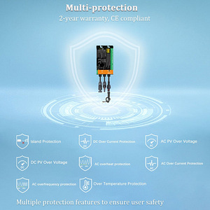 НОВОЕ! - 600W сетевой микроинвертор MPPT чистая синусоида 23 (3 фото из 3)