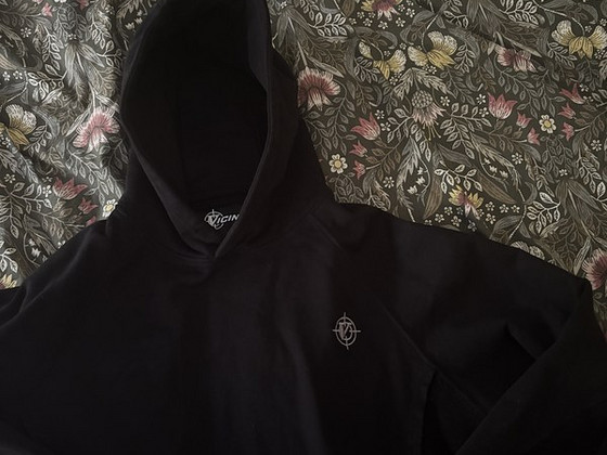 VICINITY INSIDE OUT HOODIE BLACK UNISEX