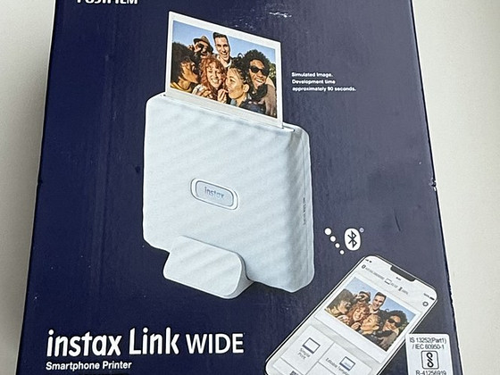 Fujifilm Instax Link Wide , Ash White