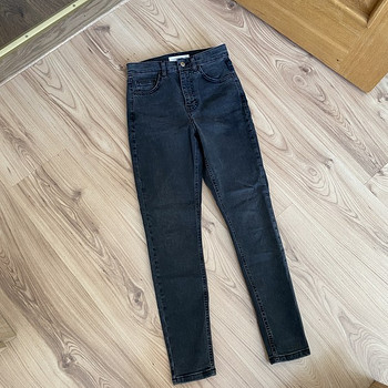 Topshop jamie high rise jeans in washed black w25L30 1 kord