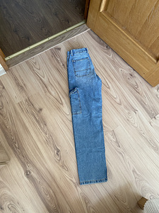Bershka cargo puuvillane teksad suurus 32,1 kord kantud (1 foto / 2)