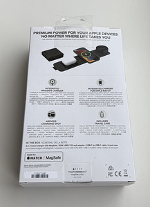 Mophie 3in1 Travel Charger with Magsafe , Black (2 foto / 5)