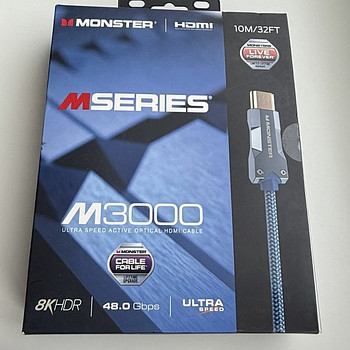 Monster Cable HDMI 2.1 M3000 UHD 8K , 10m