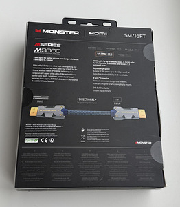 Monster Cable HDMI 2.1 M3000 UHD 8K , 5m (2 фото из 4)